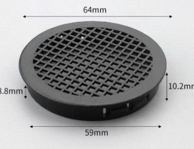 Lưới thoát khí bằng nhựa phi 60mm