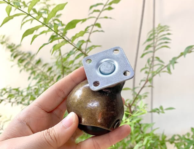 PKH - BÁNH XE CẦU TRÒN GIẢ CỔ Phi 40, 50