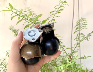 PKH - BÁNH XE CẦU TRÒN GIẢ CỔ Phi 40, 50