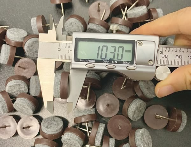 PKH - ĐINH NHỰA ĐẾ NỈ NÂU PHI 22