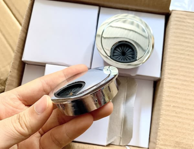 PKH - NẮP CHỤP LUỒN DÂY ĐIỆN CROM CAO CẤP 