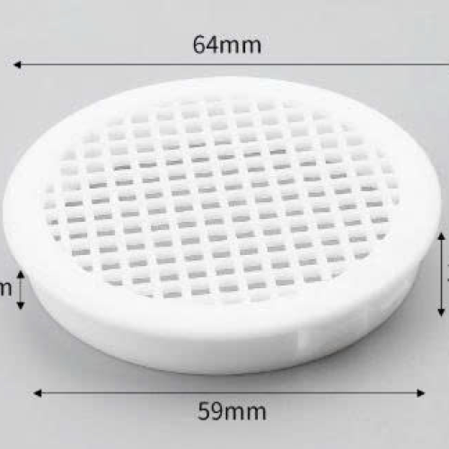 Lưới thoát khí bằng nhựa phi 60mm