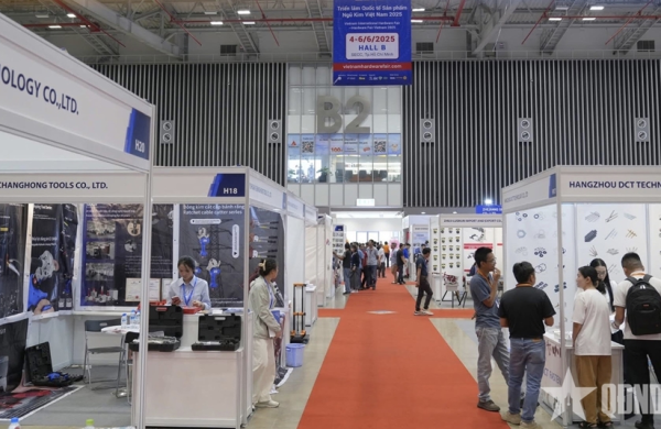 Khai mạc Triển lãm quốc tế sản phẩm vật tư Việt Nam 2025