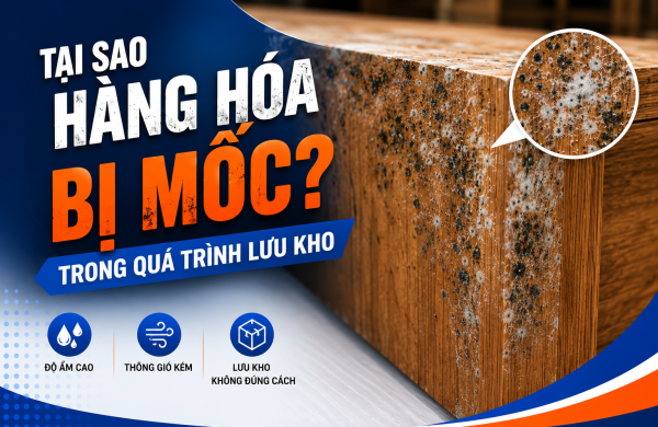 Tại Sao Hàng Hóa Bị Mốc Trong Quá Trình Lưu Kho? 5 Nguyên Nhân Doanh Nghiệp Thường Bỏ Qua