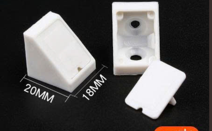 Pas nhựa liên kết chữ L góc vuông 90 độ 0011