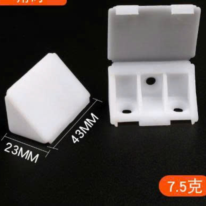 Pas nhựa liên kết chữ L góc vuông 90 độ 009