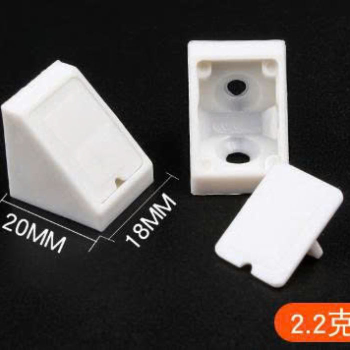 Pas nhựa liên kết chữ L góc vuông 90 độ 0011